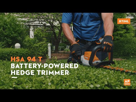 STIHL HSA 94 T 18V Cordless Battery Hedge Trimmer - Lightweight & Powerful for Garden Shrub Trimming & Landscaping