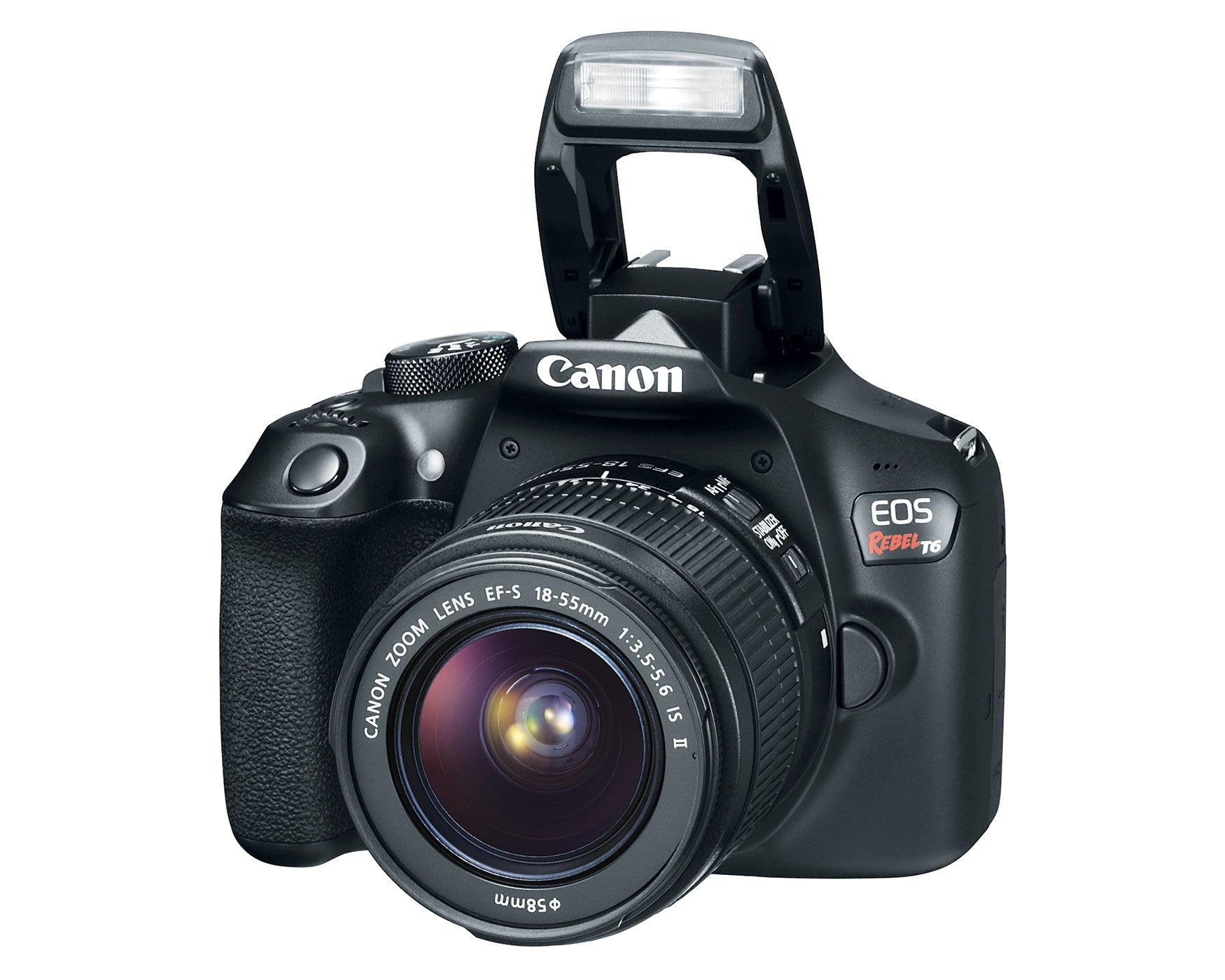 Canon EOS Rebel T6 DSLR Camera with 18-55mm & 75-300mm Lenses + Bag Kit - Perfect for Travel Photography, Portrait Shots & Beginner Photographers