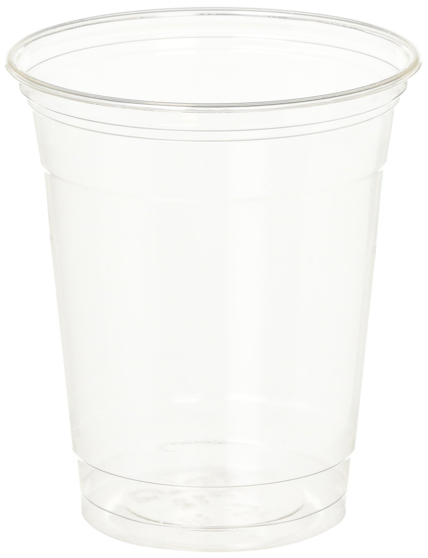 SOLO Plastic Party Cups 12oz Clear - 50 Pack (20 Bags/Carton) - Disposable Cold Drink Cups for Parties, BBQs, Picnics & Events