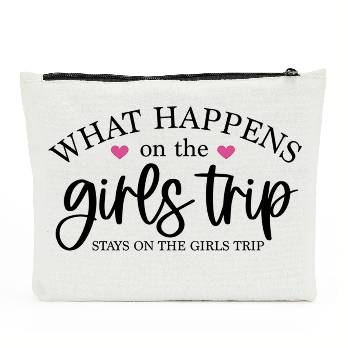 Stylish Travel Makeup Bag - Perfect Graduation Gift, Best Friend Gift & Sister Trip Present - Cosmetic Organizer Pouch with Zipper - Great for Christmas, Birthday & Friendship Gifts - Ideal for Travel, Daily Use & Gift-Giving Occasions