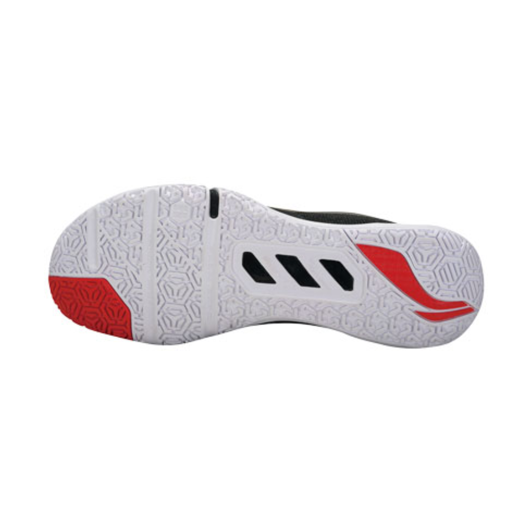 Li Ning Saga II SE Unisex Badminton Shoes - Lightweight & Breathable for Men & Women - Black (AYZU001-3) - Perfect for Indoor Court Sports & Training