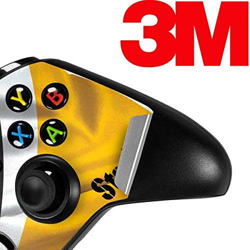 Officially Licensed NFL Pittsburgh Steelers Gaming Skin Decal for Xbox One X Controller - Durable Protective Cover for Enhanced Grip & Style - Perfect for Gaming Enthusiasts & Sports Fans