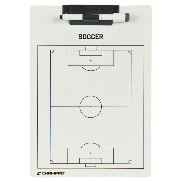 Champro Professional Soccer Coach Dry Erase Board - Magnetic Whiteboard for Tactical Plays & Training Drills - Perfect for Soccer Practice, Games & Team Strategy Sessions