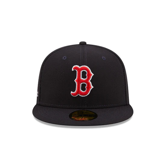 Boston Red Sox Alpha Industry Navy 59FIFTY Fitted Hat for Men - Official MLB Baseball Cap for Games, Sports & Casual Wear
