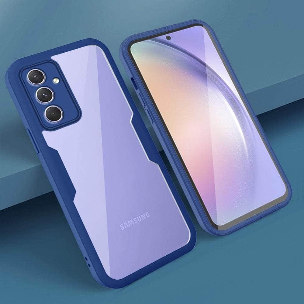 Samsung Galaxy A34 360° Rotating Shockproof Case - Double Sided Protection for Work, Travel & Outdoor Activities