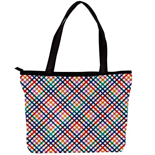 Eco-Friendly Tote Bag for Women - Green & Yellow Leaf Pattern Shoulder Bag with Inner Pouch | Perfect for Grocery Shopping, Beach Trips & Daily Use