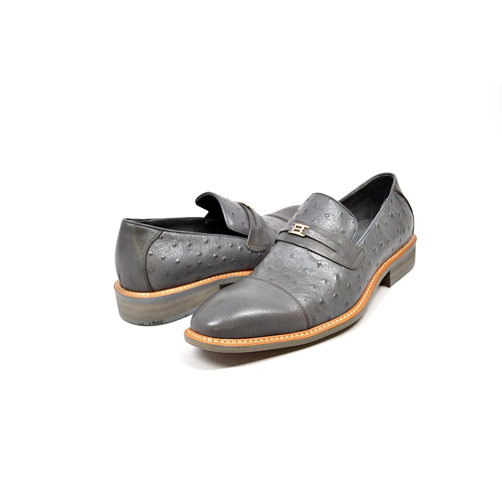 British Collection Dolche Men's Dress Shoes - Premium Leather Formal Oxford Shoes for Business & Wedding - Comfortable & Stylish Office Work Shoes for Professionals