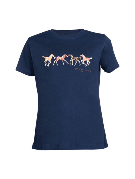 Pony Club T-Shirt for Kids - Cute & Comfortable Cotton Tee - Perfect for School, Playdates & Outdoor Activities