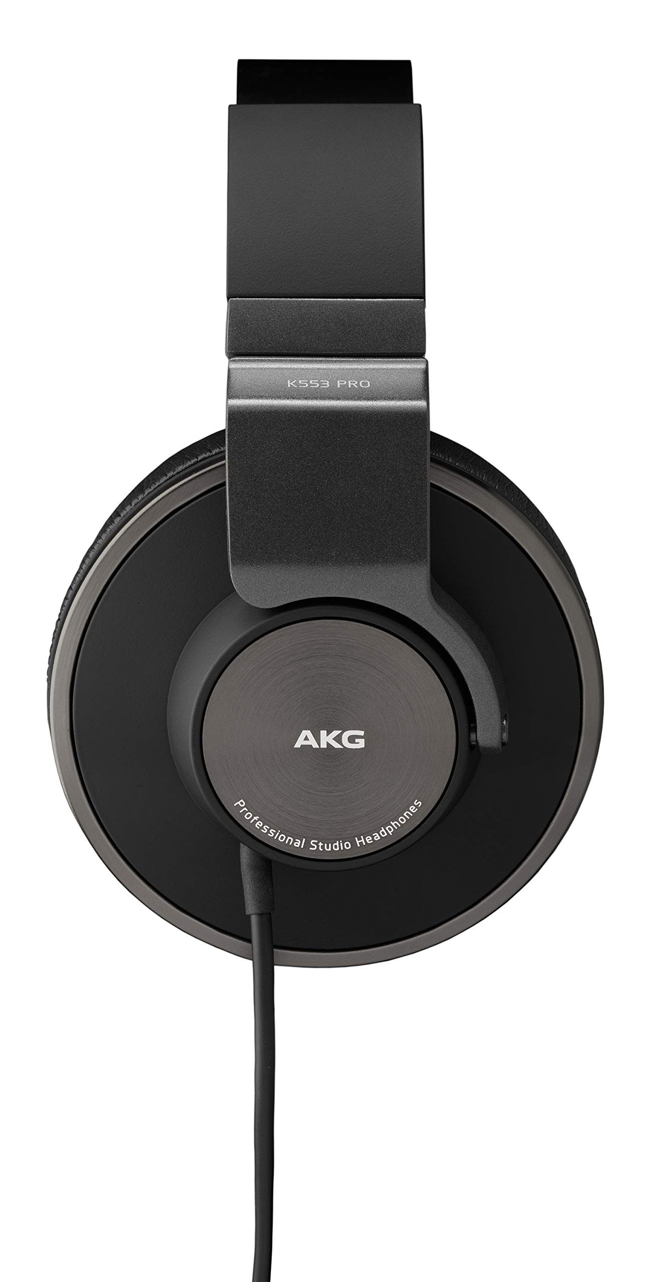 AKG K553 MKII Professional Studio Headphones - Closed-Back Over-Ear Foldable Design for Recording & Mixing - Perfect for Home Studios, Podcasting & Music Production (Black)