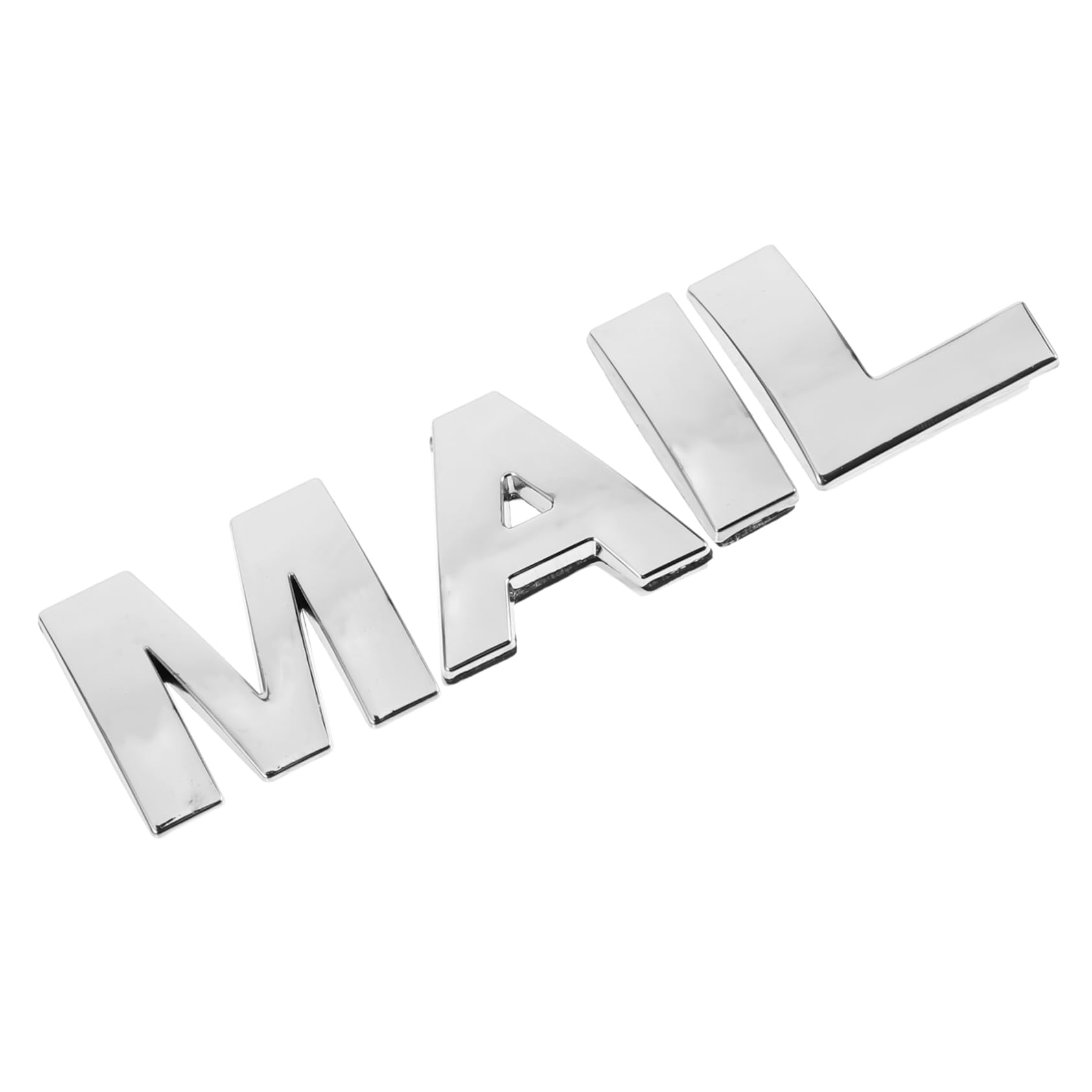 BESPORTBLE 3D Letters - 20 Pcs Mailbox Logo Emblems & Car Stickers - Waterproof Vinyl Letter Stickers for Mailbox, Vehicles, Windows - Perfect for Home Decor, Business Branding & Personalized Gifts