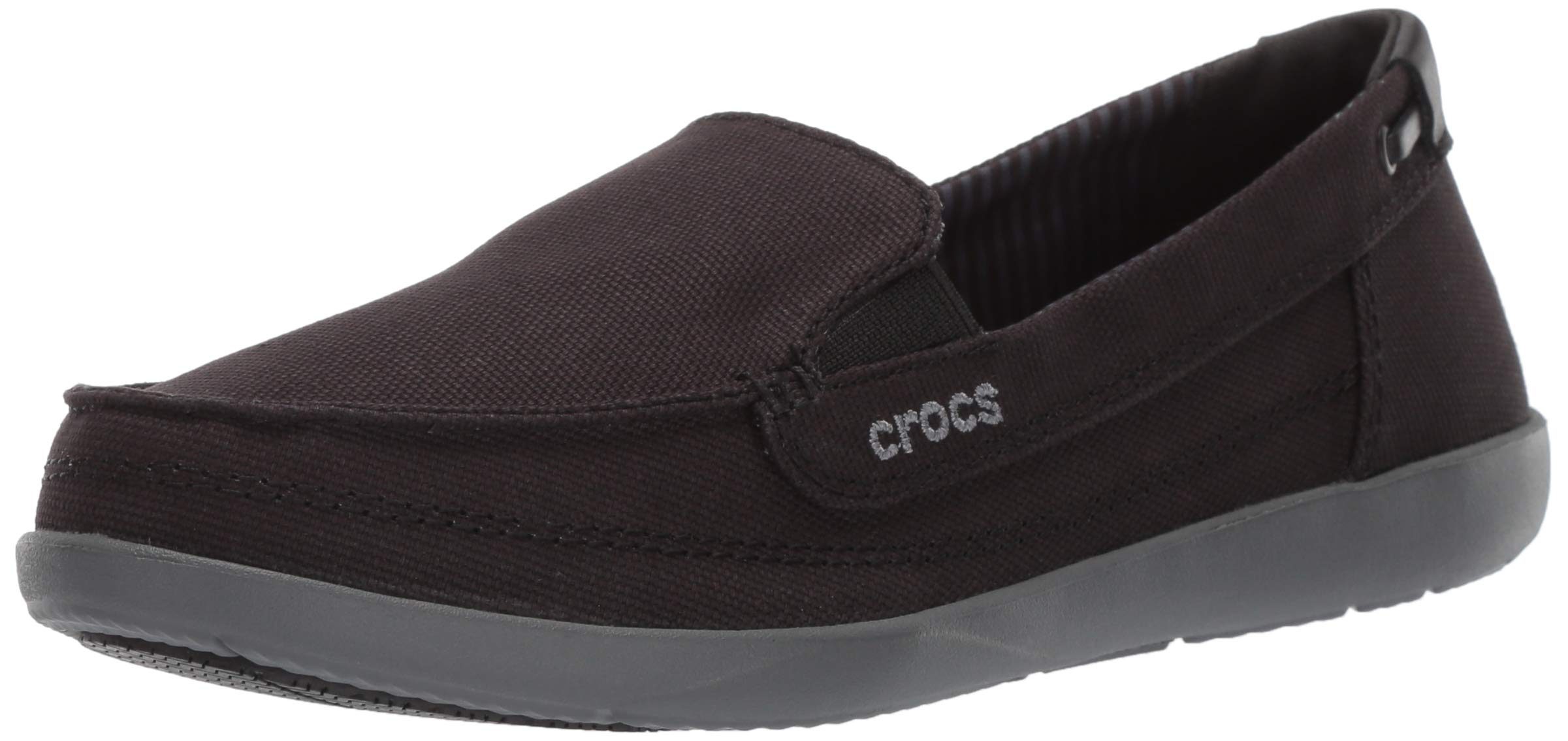 Crocs Women's Walu Loafer - Comfortable Slip-On Loafers for Women | Lightweight Walking Shoes with Arch Support | Perfect for Work, Travel & Casual Wear