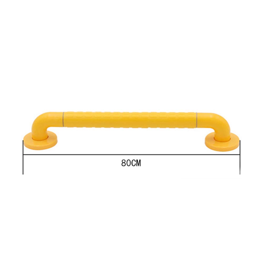 Non-Slip Safety Handrail for Elderly - Rustproof Bathroom Grab Bar with Anti-Slip Grip, ADA Compliant Barrier-Free Support for Toilet & Shower - Perfect for Seniors & Disabled Home Safety (White)