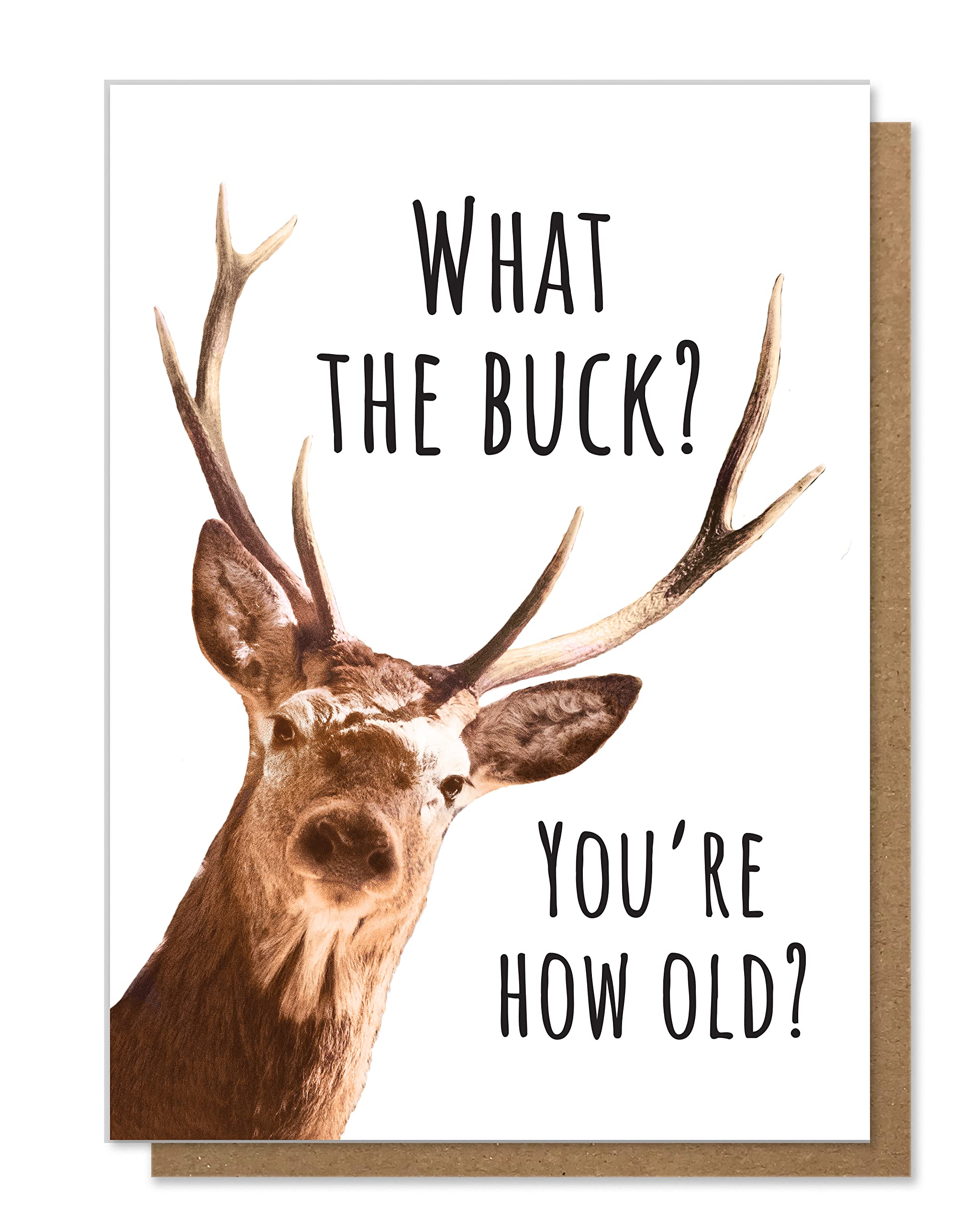 PRESS and POUR Funny Hunter Birthday Card for Husband | Outdoor Enthusiast Birthday Greeting Card for Men | Perfect for Hunting Trips & Outdoor Adventures