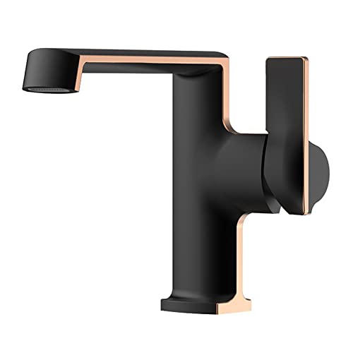 Black + rose gold