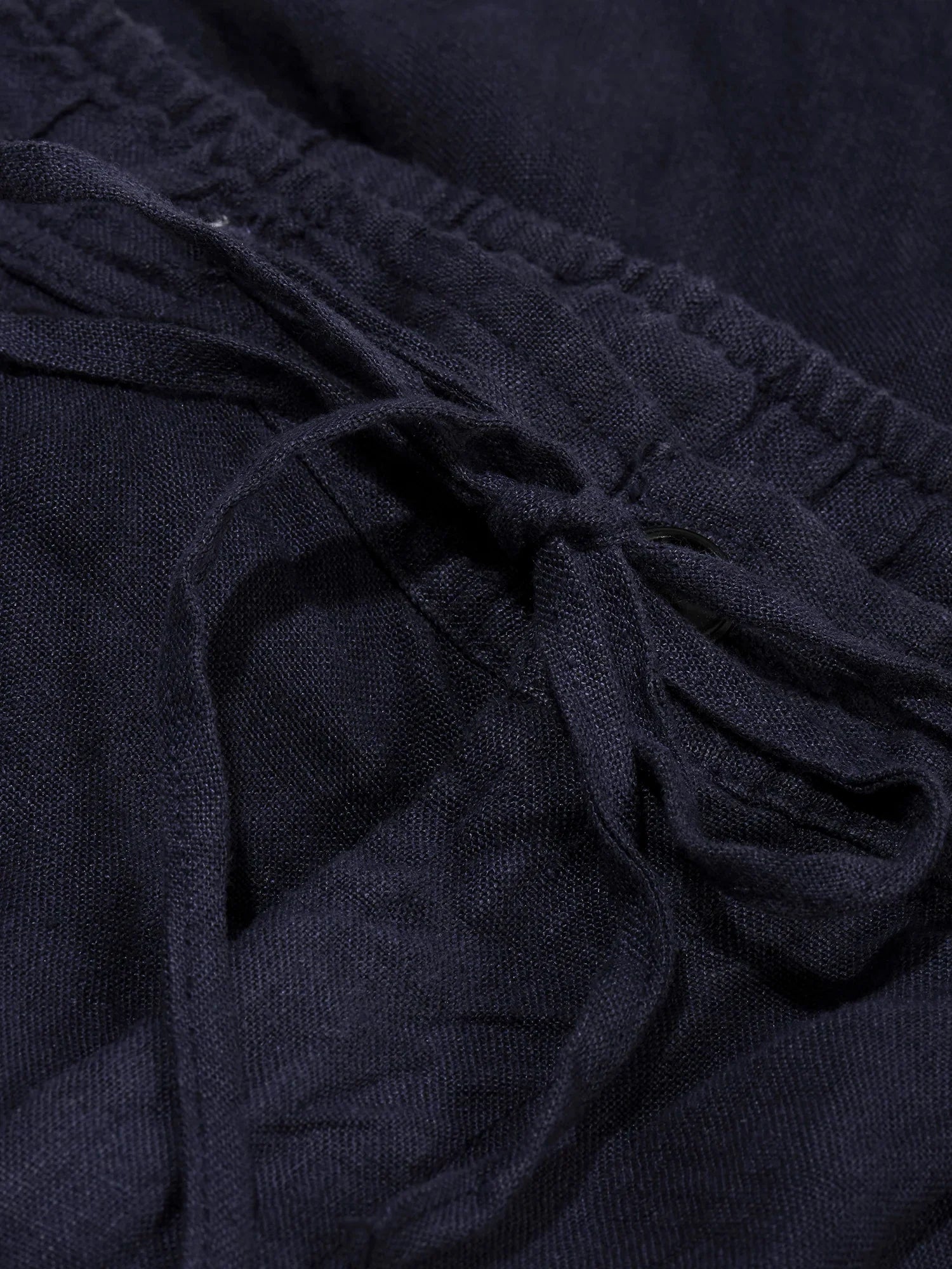 Men's Linen Shorts - Comfortable & Breathable Ilha Navy Blue Casual Summer Shorts for Beach, Travel & Outdoor Activities