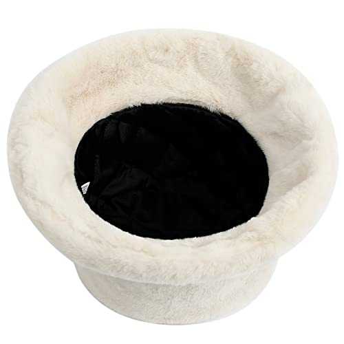 Stylish Furry Bucket Hat for Women & Men - Trendy Winter Fashion Accessory - Perfect for Outdoor Activities, Music Festivals & Streetwear