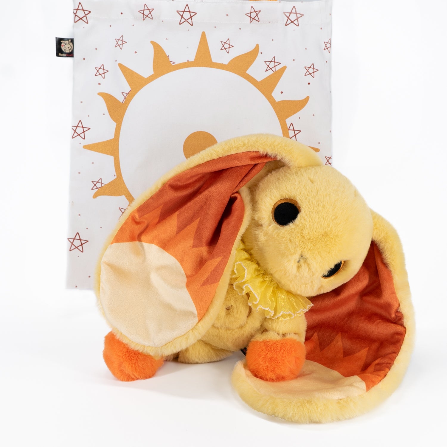 Plushie Dreadfuls Sun Bunny Stuffed Animal Toy - Soft Cute Bunny Plush for Kids, Gift & Home Decor | Perfect for Cuddling, Nursery Decor, and Easter Gifts