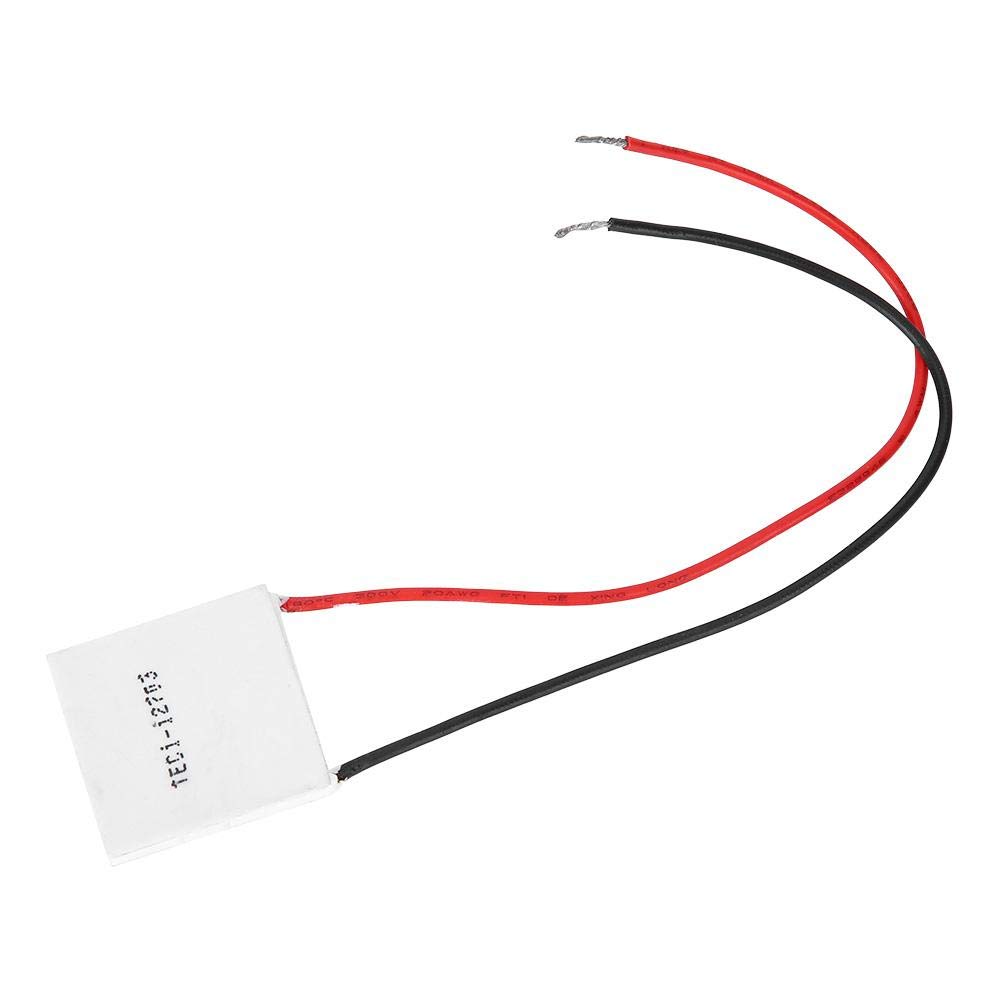 Leftwei TEC1-12703 Thermoelectric Cooler Module - High Efficiency Peltier Cooling Plate for Refrigerators, DIY Coolers & Electronic Projects | Durable Ceramic Construction, Long Service Life | Perfect for Valentine's Day Gifts, Science Experiments & Home Appliance Repairs
