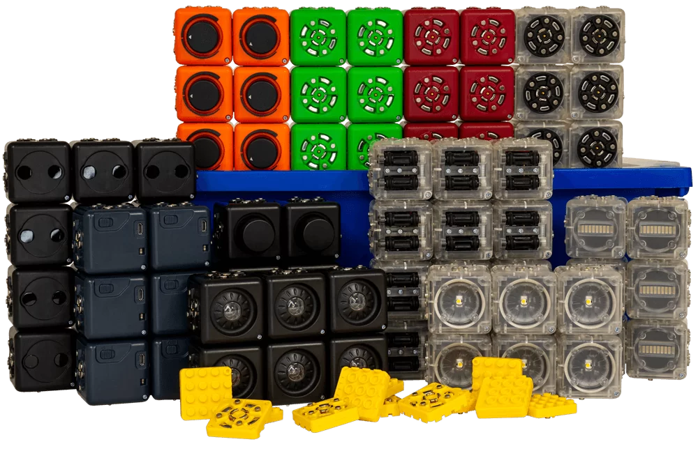 Cubelets Clever Constructors Pack - STEM Educational Building Blocks for Kids | Creative Robotics Kit for Classroom & Home Learning | Perfect for Ages 6+