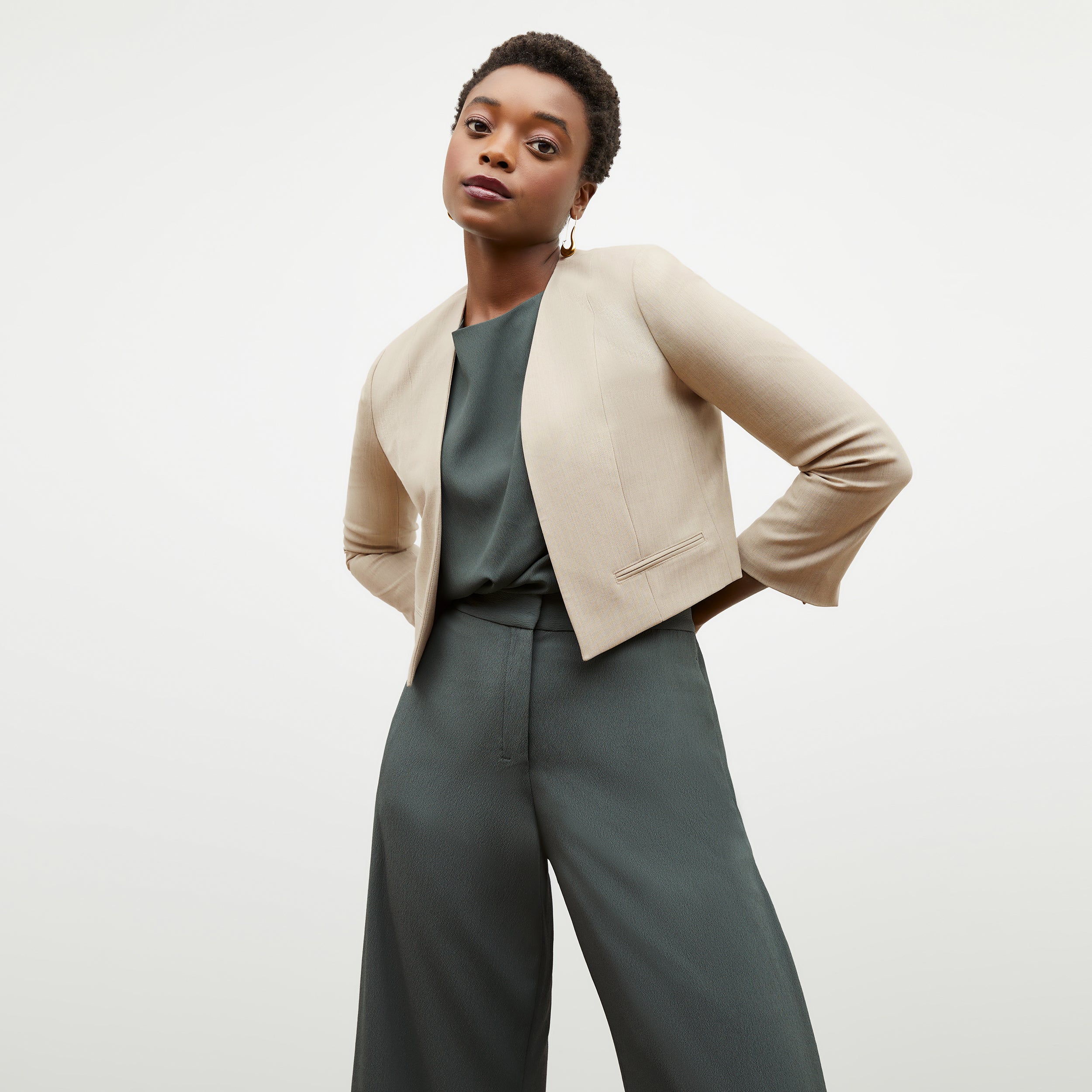 Eco-Friendly Heavy Soft Wave Aloe Culotte Pants - Comfortable & Stylish for Yoga, Lounge, and Everyday Wear