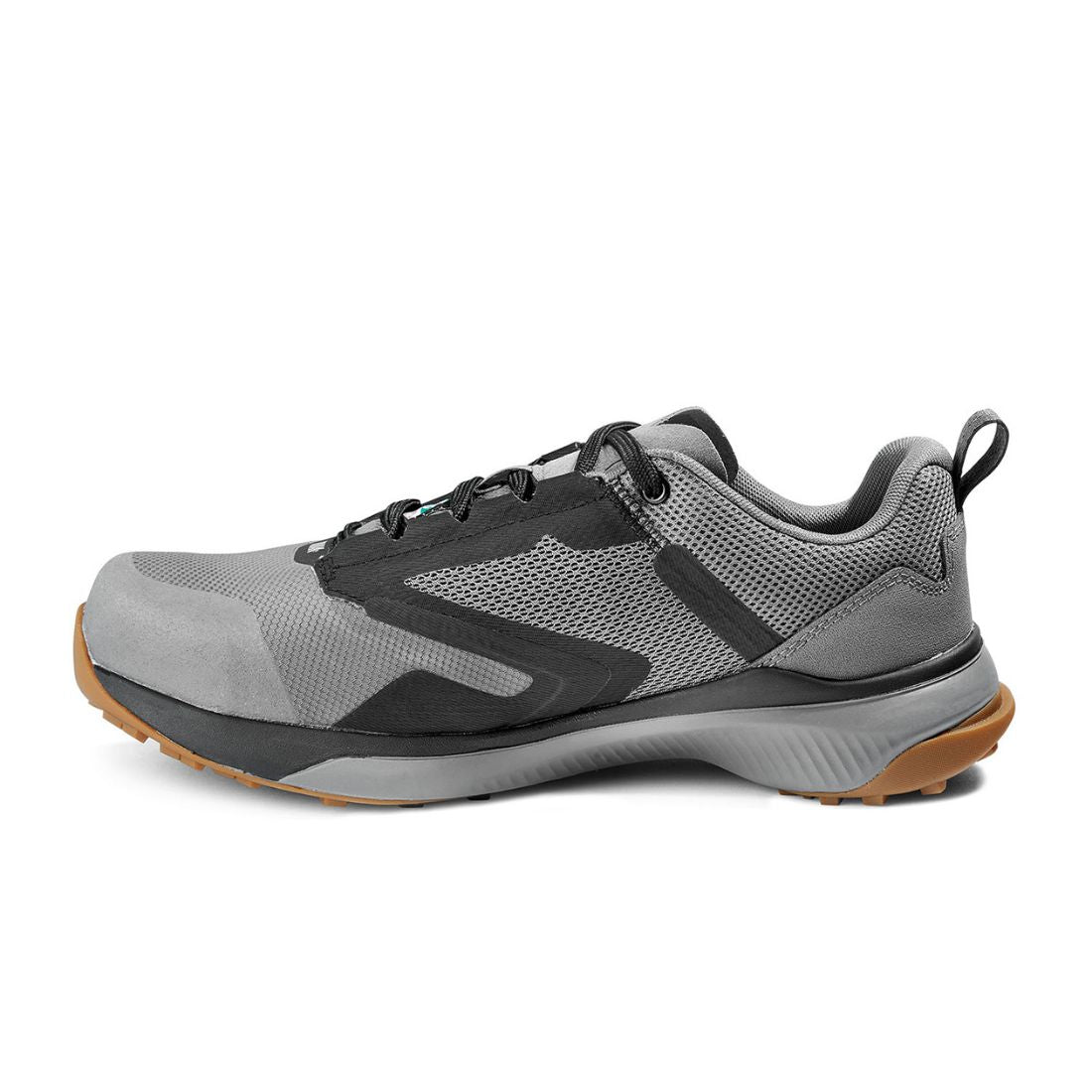 Kodiak Quicktrail Men's Composite Toe Work Safety Athletic Shoes - Lightweight & Slip-Resistant for Construction, Hiking & Outdoor Work (Grey, KD0A4TGYGYX)