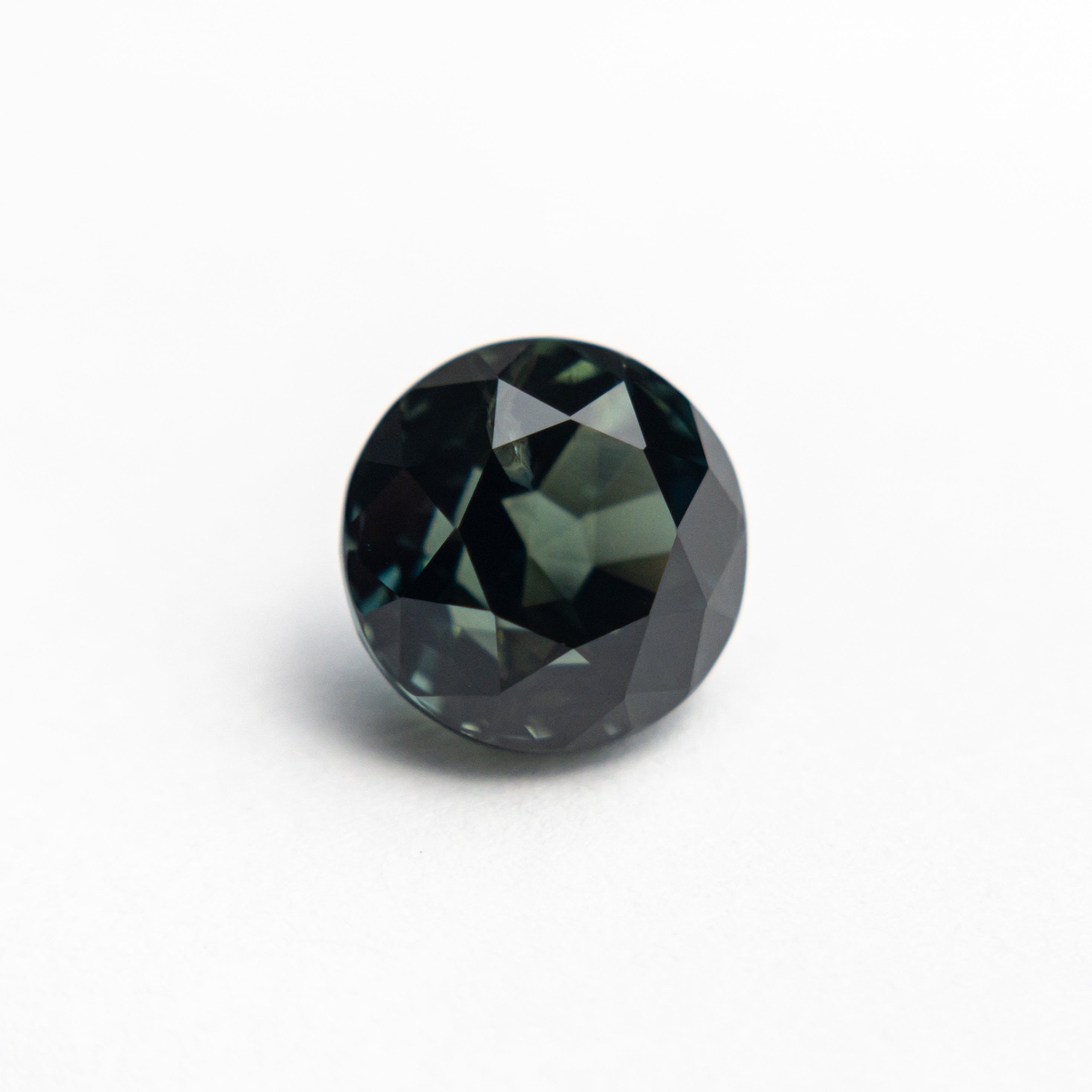 2.10ct Round Brilliant Blue Sapphire - 7.06x7.03x5.23mm Natural Loose Gemstone for Engagement Rings & Fine Jewelry Making