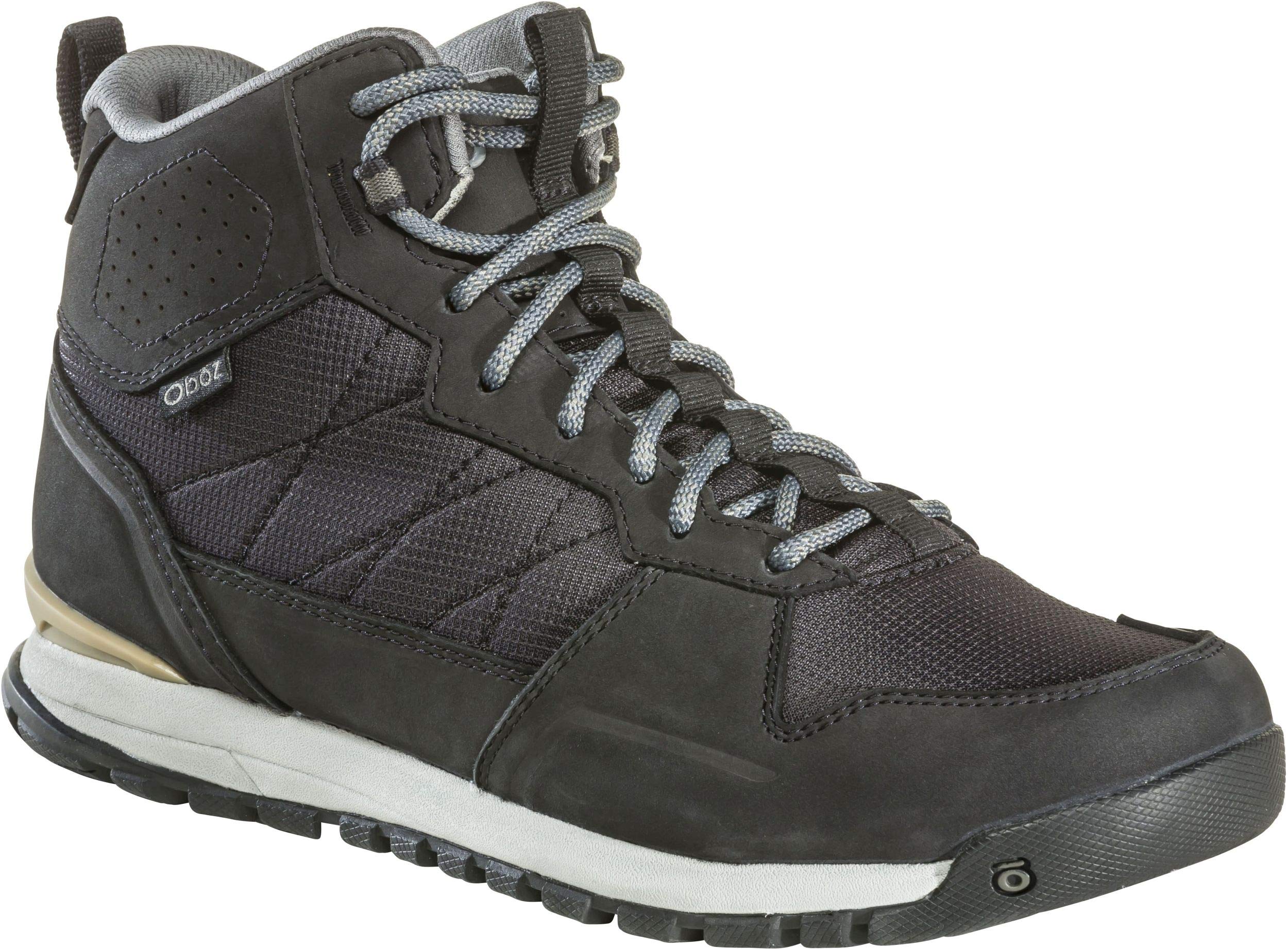Oboz Bozeman Mid Waterproof Hiking Boots for Men - Lightweight & Durable Outdoor Trekking Shoes for Hiking, Camping, and Backpacking Adventures