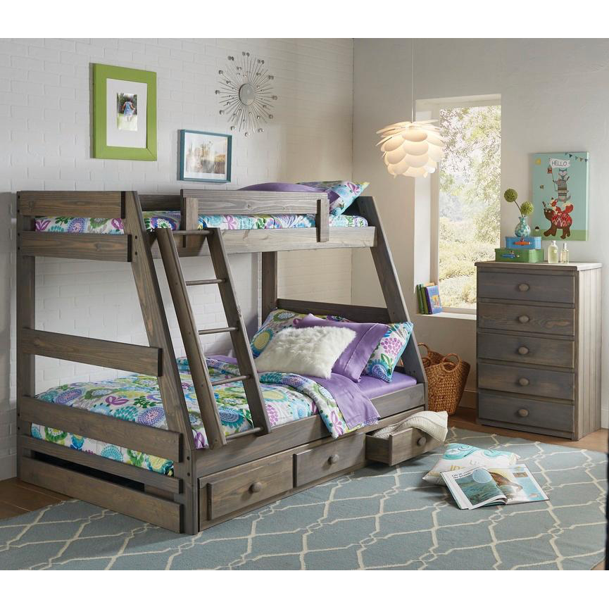 Quinn Drawer Unit - 3-Tier Storage Organizer for Bedroom, Office & Closet | Space-Saving Wooden Dresser with Smooth Gliding Drawers