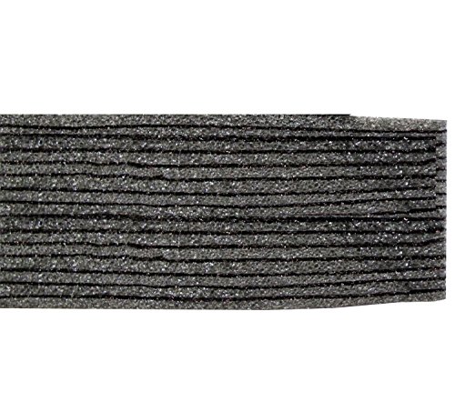 FastCap 57MMBL 57mm Thick 2' x 4' Black Kaizen Foam Panel - 5 Pack for Tool Organization, Gun Cases & DIY Projects