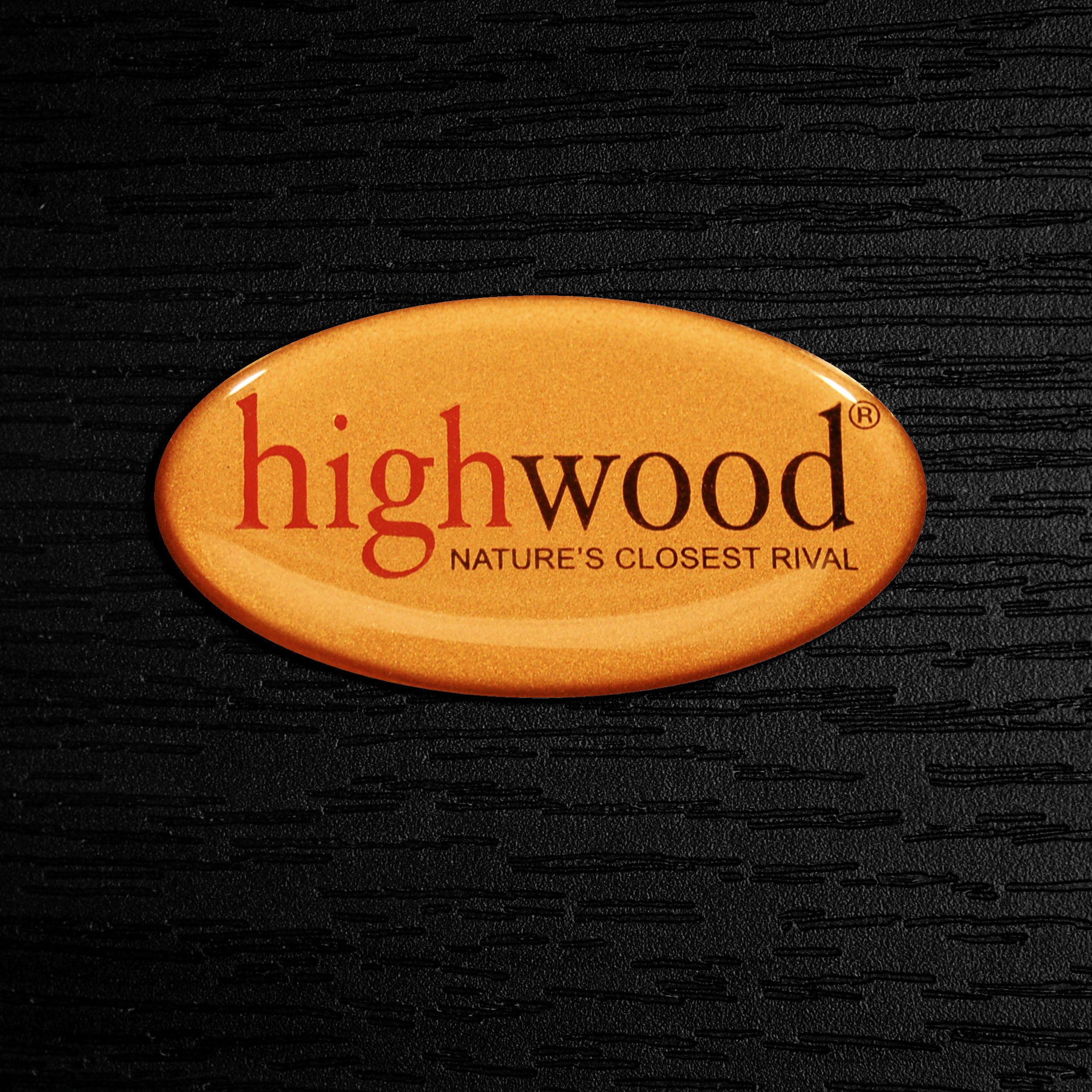 Highwood Lehigh Dining Armchair - Weather-Resistant Black Outdoor Patio Chair for Garden, Deck, Poolside & Restaurant Use