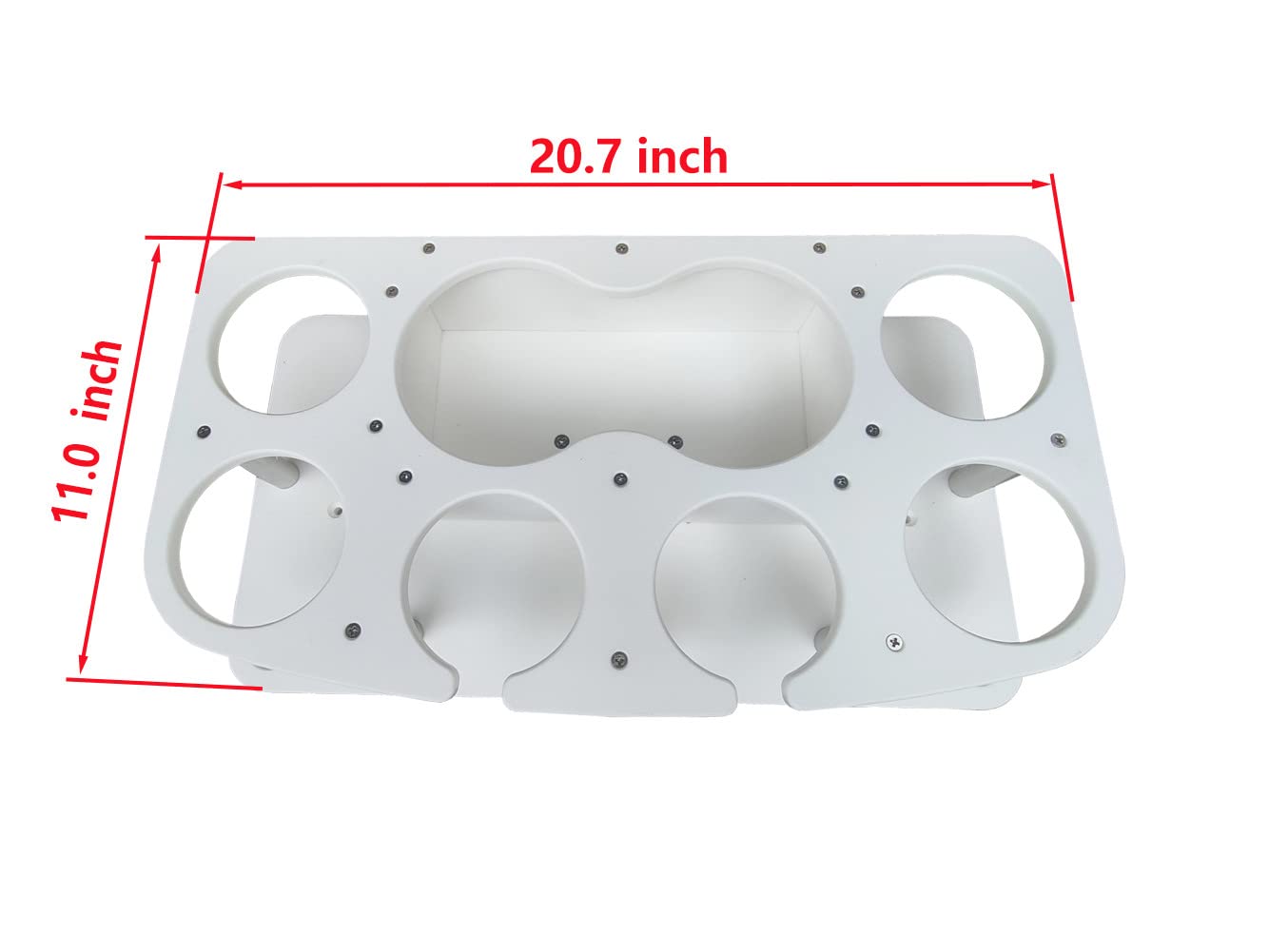 Brocraft Drink Bar with Rail Mount Bracket Kit - Adjustable 7/8