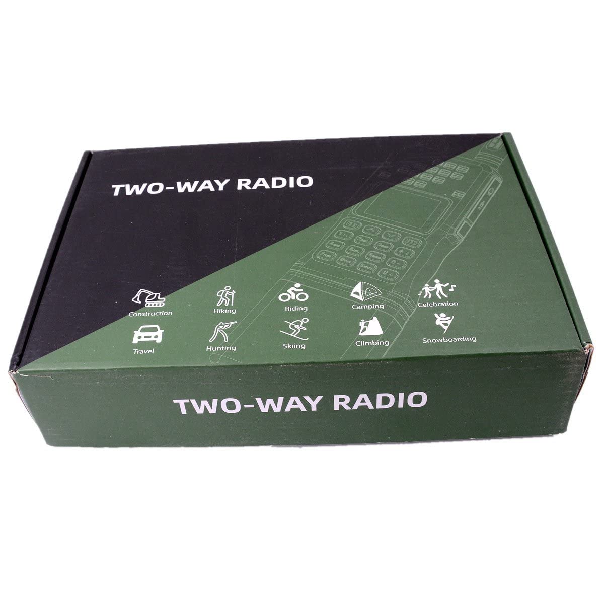 Tactical Radio USB Charger - HAM FM Wireless Transceiver for Emergency Communication, Outdoor Adventures & Survival Gear