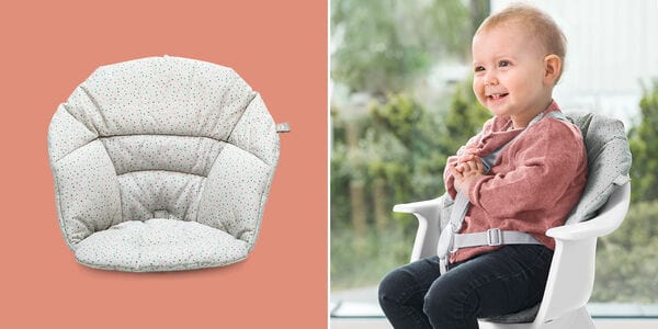 Stokke Clikk High Chair Cushion - Soft & Comfortable Baby Seat Pad for Stokke Clikk High Chair - Perfect for Mealtime, Playtime, and Learning at Home or Daycare