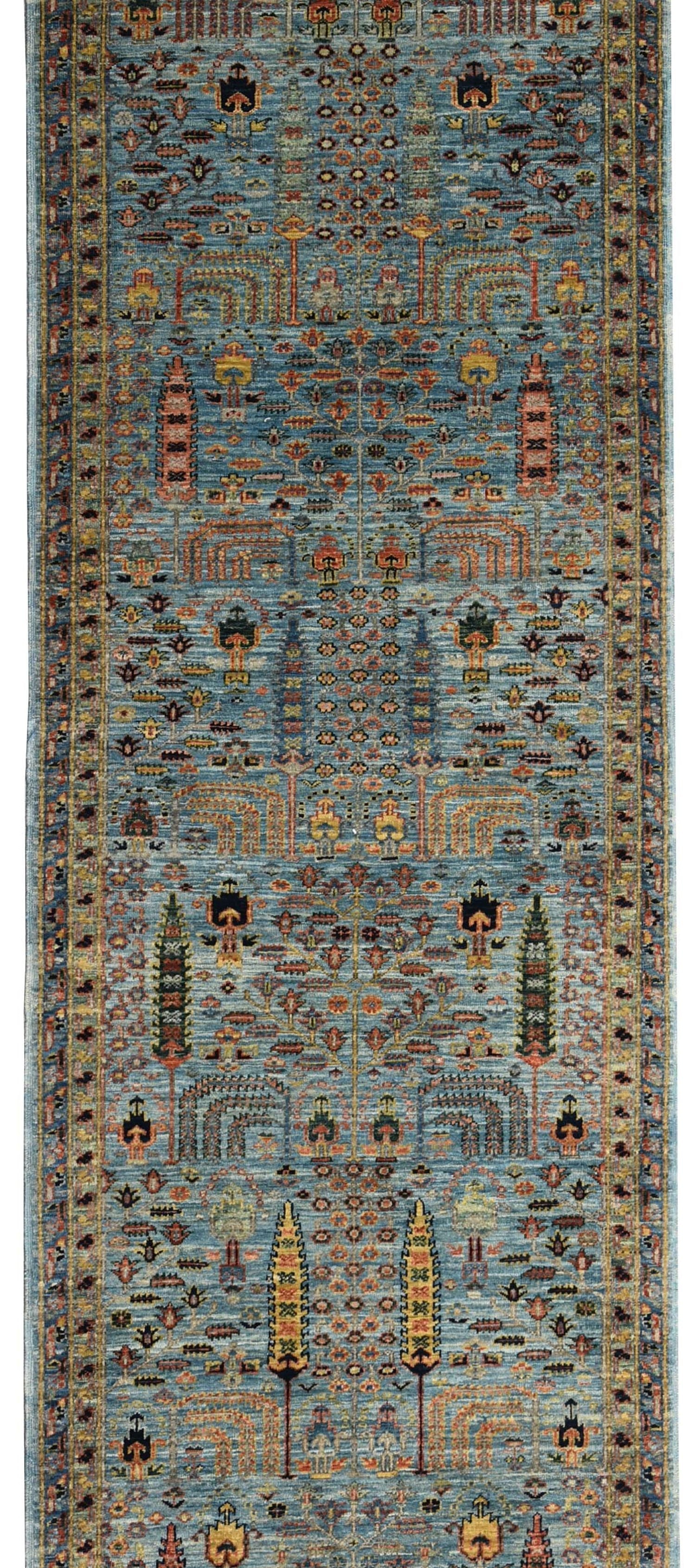 Handwoven Bakshaish Willow Tribal Rug - Authentic Persian Design, J72770 - Perfect for Boho Chic Living Room, Bedroom, or Home Decor
