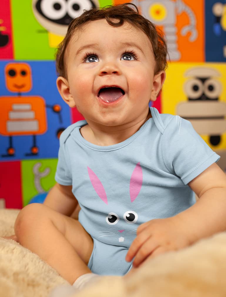 Adorable Bunny Easter Baby Bodysuit Outfit for Boys & Girls - Perfect for Easter Photos, Parties & Spring Celebrations
