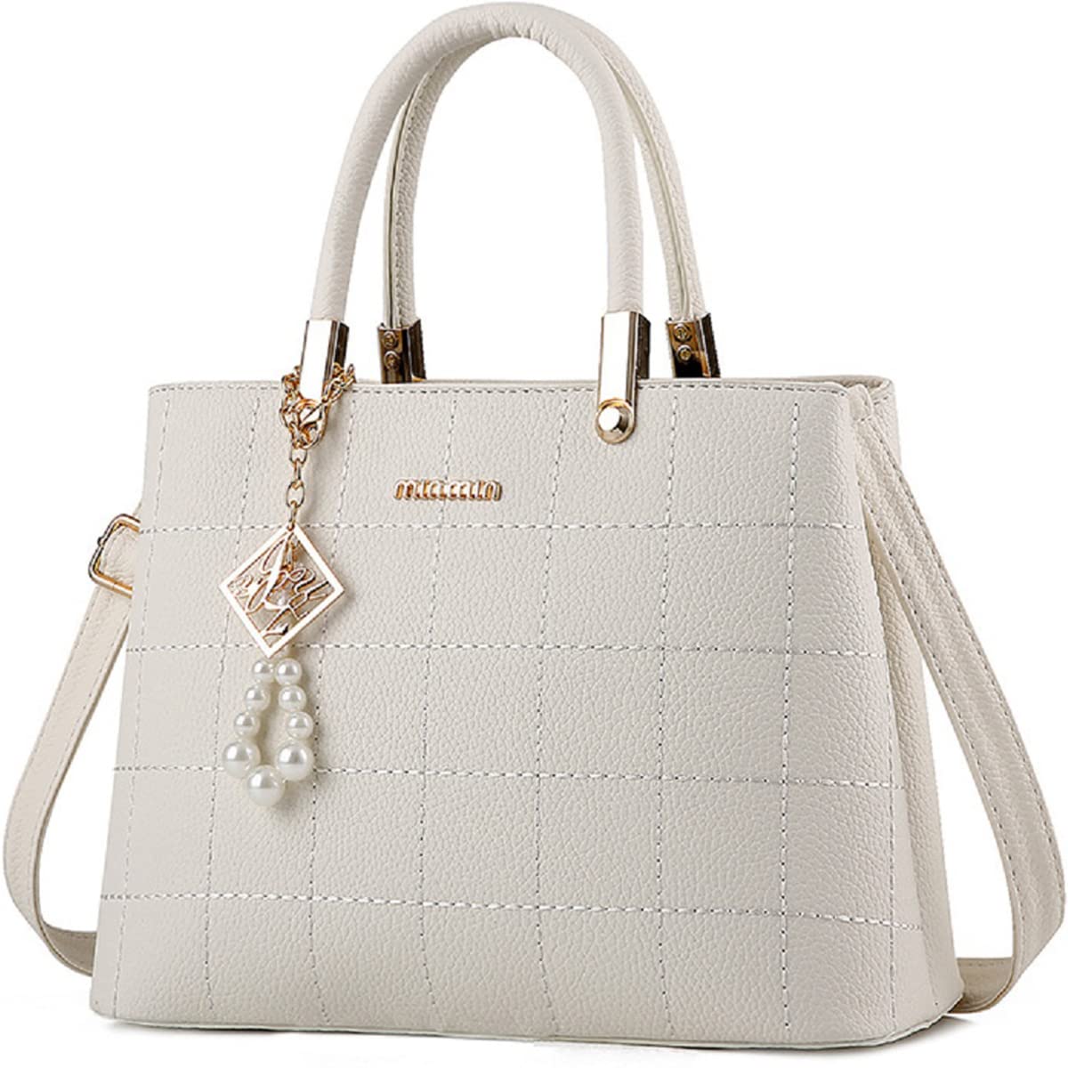 Women's PU Leather Handbags - Stylish Shoulder Tote & Satchel for Work & Travel