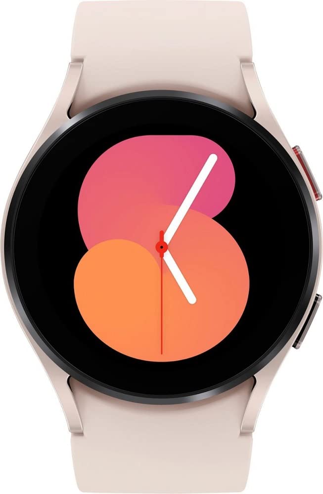 SAMSUNG Galaxy Watch 5 40mm Bluetooth Smartwatch with Body, Health, Fitness & Sleep Tracking | Sapphire Crystal Glass | Enhanced GPS | US Version | Pink Gold Bezel & Pink Band (Renewed) - Perfect for Workouts, Running, Swimming & Daily Activity Monitoring