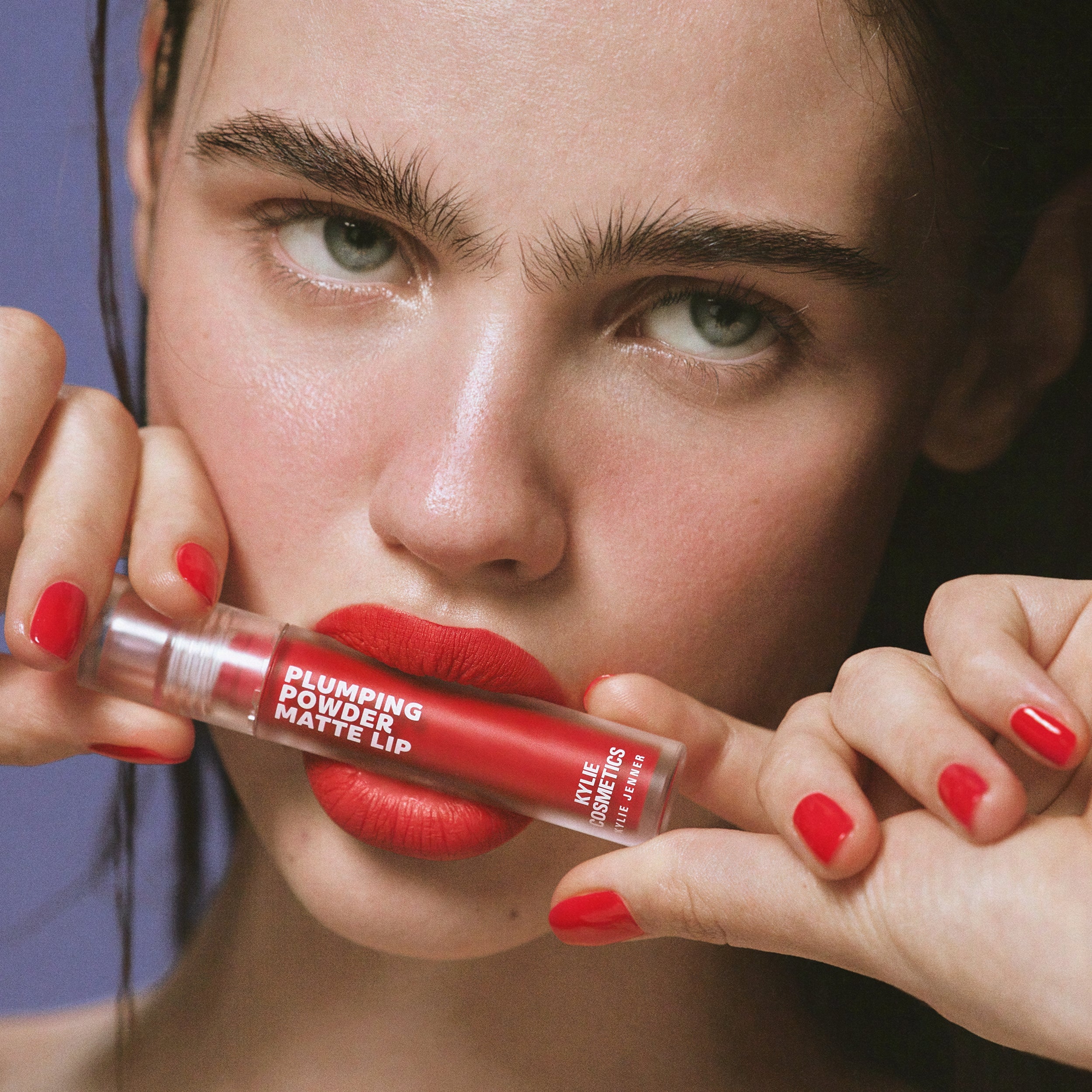 Plumping Powder Matte Lipstick - Long Lasting Hydrating Lip Color for Full Lips | Perfect for Day & Night Wear, Parties & Special Occasions