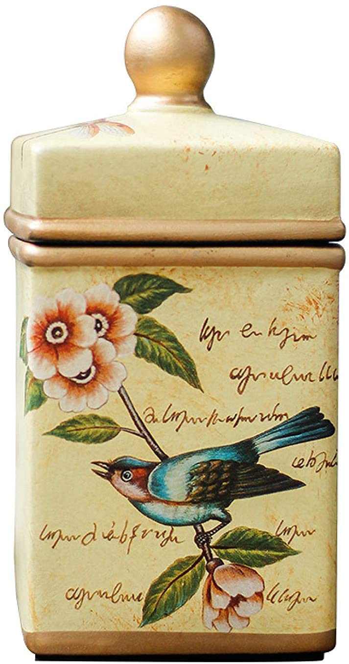 XIAOQIANG Retro Ceramic Tea Pot & Coffee Pot Set with Sugar Bowl - Handcrafted Floral Bird Design for Loose Tea Storage, Kitchen & Restaurant Decor - Perfect for Afternoon Tea, Coffee Serving, and Home Decoration