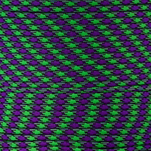 550 Paracord Type III 7-Strand Survival Rope - 1000 Feet Zombie Green for Outdoor Camping, Hiking & Emergency Preparedness