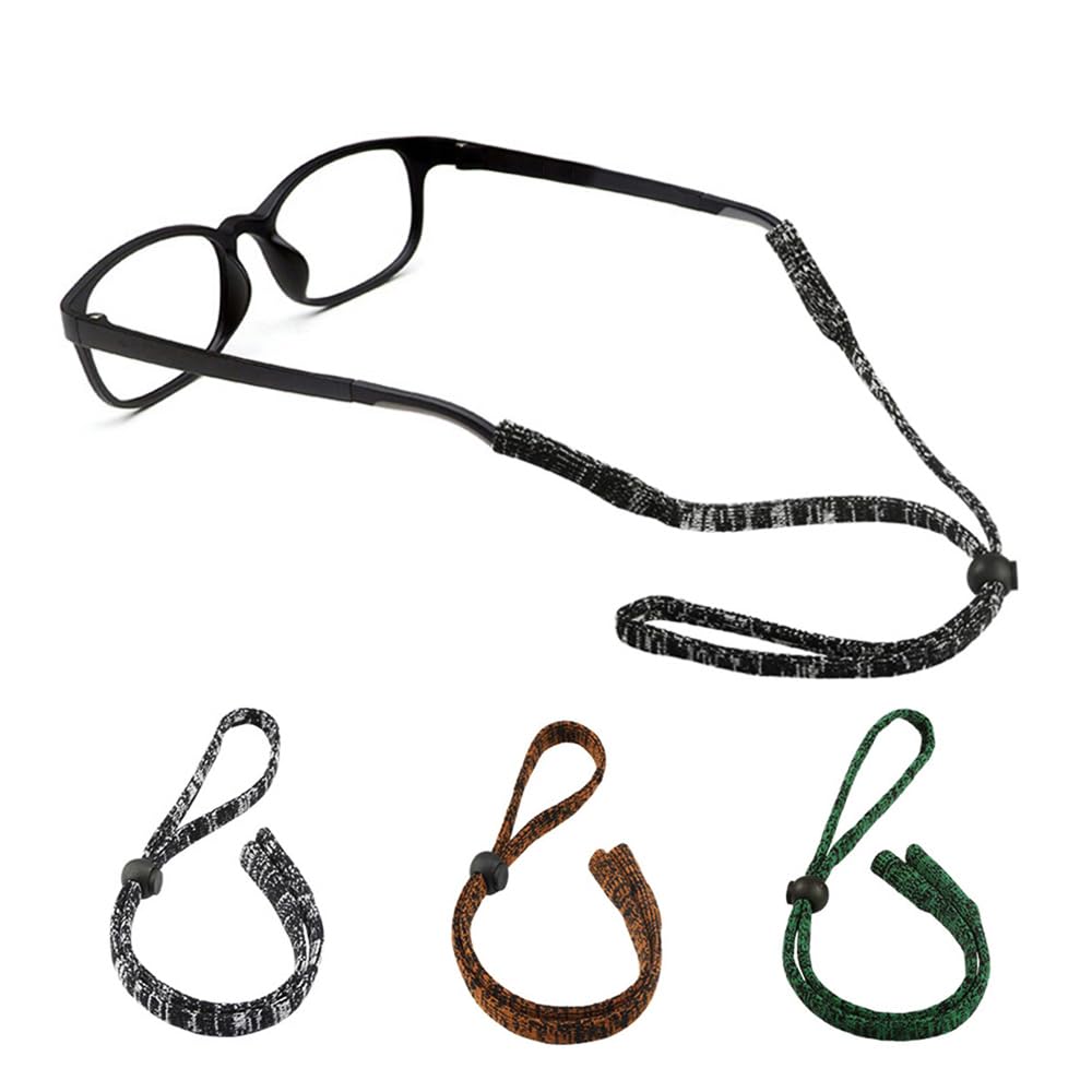 LUFF Anti-Slip Glasses Chain - Adjustable Sports Eyewear Strap with Soft Skin-Friendly Nylon | Secure Fit for Running, Cycling & Outdoor Activities | Glasses Retainer for Active Lifestyles