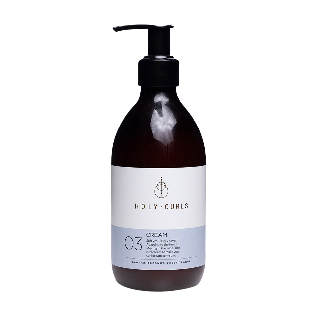 Holy Curls Cream - Natural Hair Curl Defining Cream for Curly & Wavy Hair - Perfect for Styling, Hydration & Frizz Control - Great for Daily Use & Special Occasions