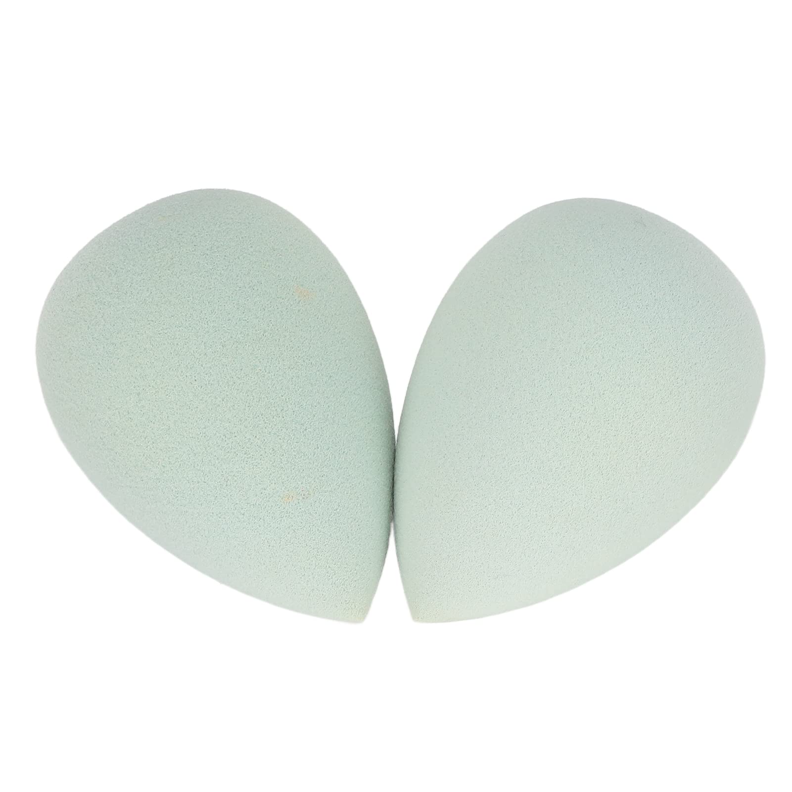 Dual Use Beauty Sponge - 2pcs Dry & Wet Makeup Blender for Home, Travel & Office