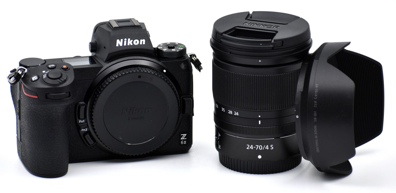 Nikon Z 6II Mirrorless Digital Camera with Z 24-70mm f/4 S Lens - Excellent Open Box Condition | Perfect for Travel Photography, Vlogging & Professional Shoots
