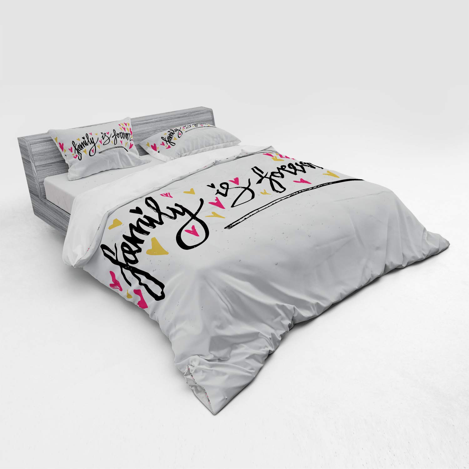 Ambesonne 4-Piece King Size Duvet Cover Set - 