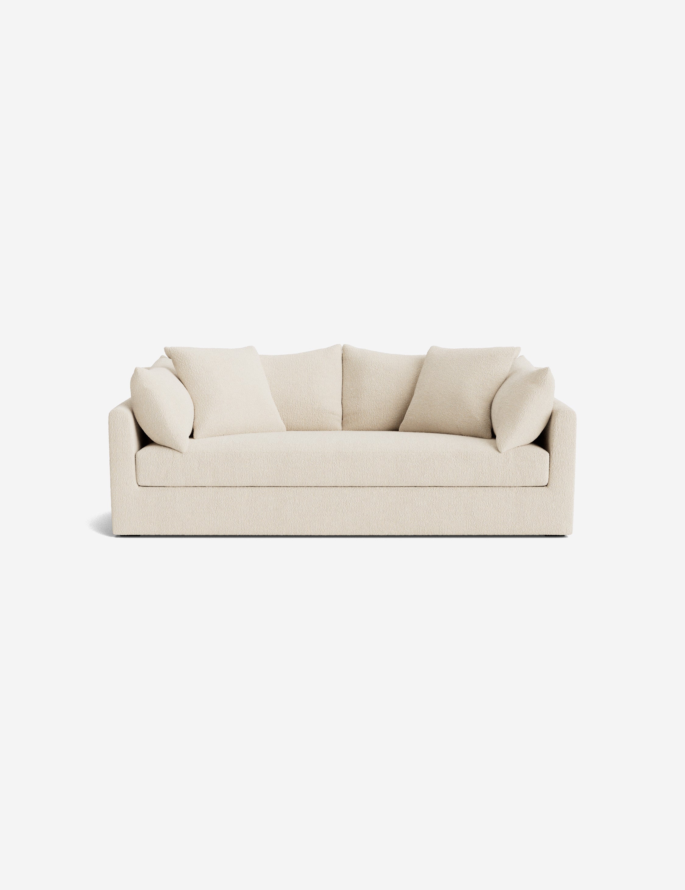 Cashel Sofa - Modern Comfortable Sectional Couch for Living Room, Lounge & Family Room - Soft Fabric Upholstery with Sturdy Frame - Perfect for Relaxing, Entertaining & Movie Nights