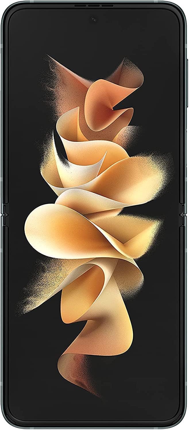 SAMSUNG Galaxy Z Flip 3 5G Unlocked Smartphone - 128GB Storage, Green Color (Renewed US Version) | Perfect for Business, Travel & Everyday Use
