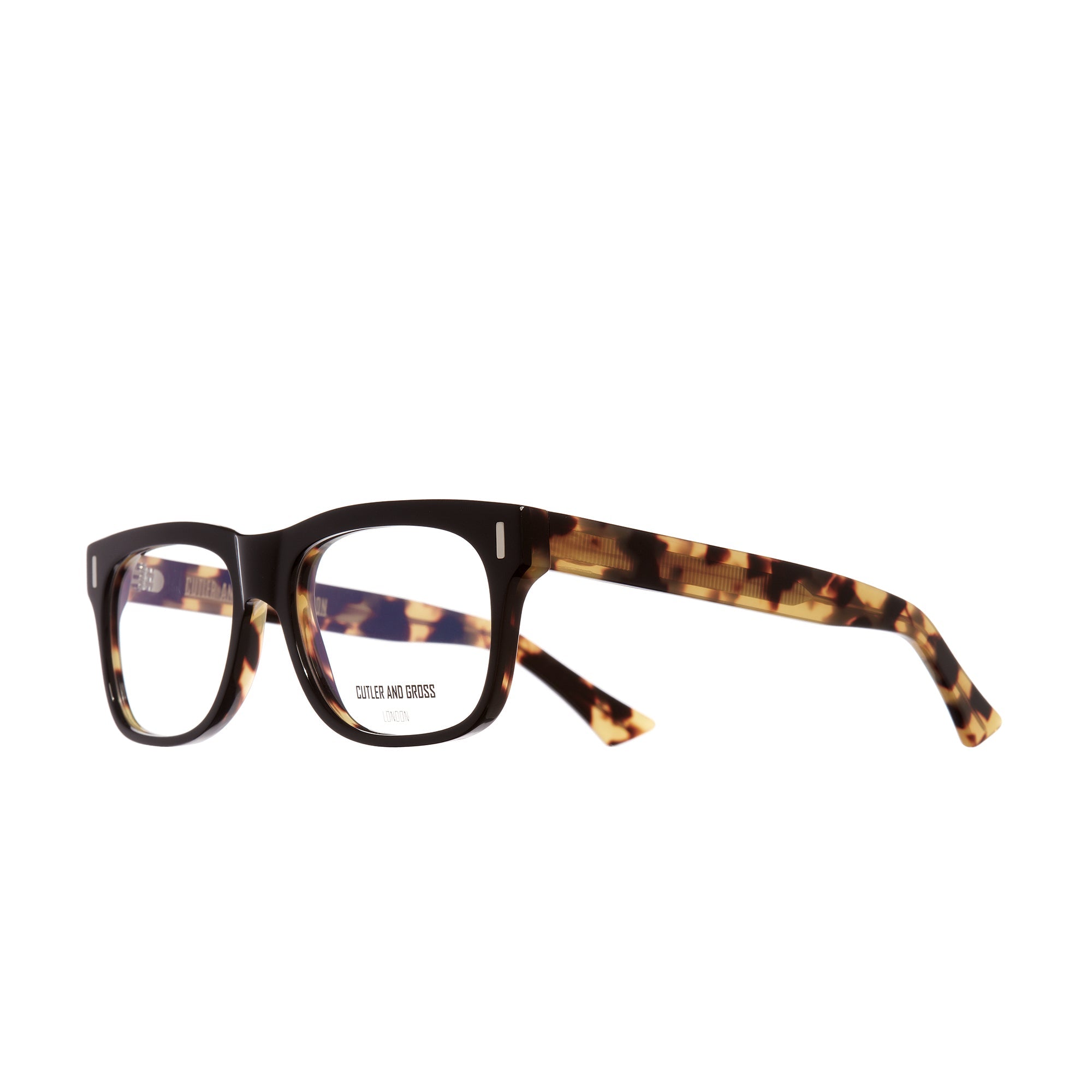 Cutler and Gross 1362 03 5818 Eyeglass Frames - Premium Acetate Optical Frames for Men & Women | Perfect for Office, Reading & Fashion Accessories