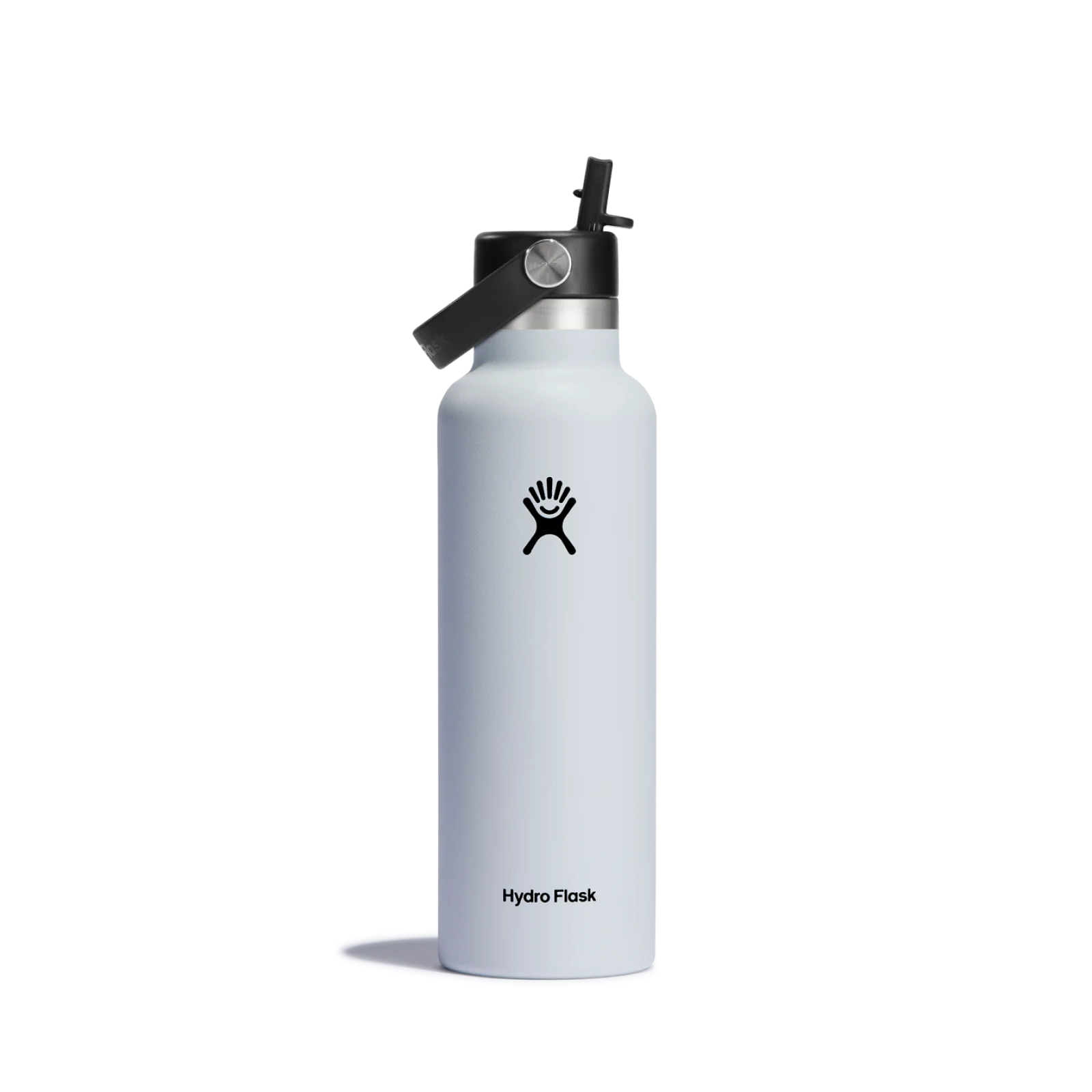 21 oz Standard Mouth Water Bottle with Flex Straw Cap - Leakproof & BPA-Free for Gym, Hiking, and Everyday Hydration