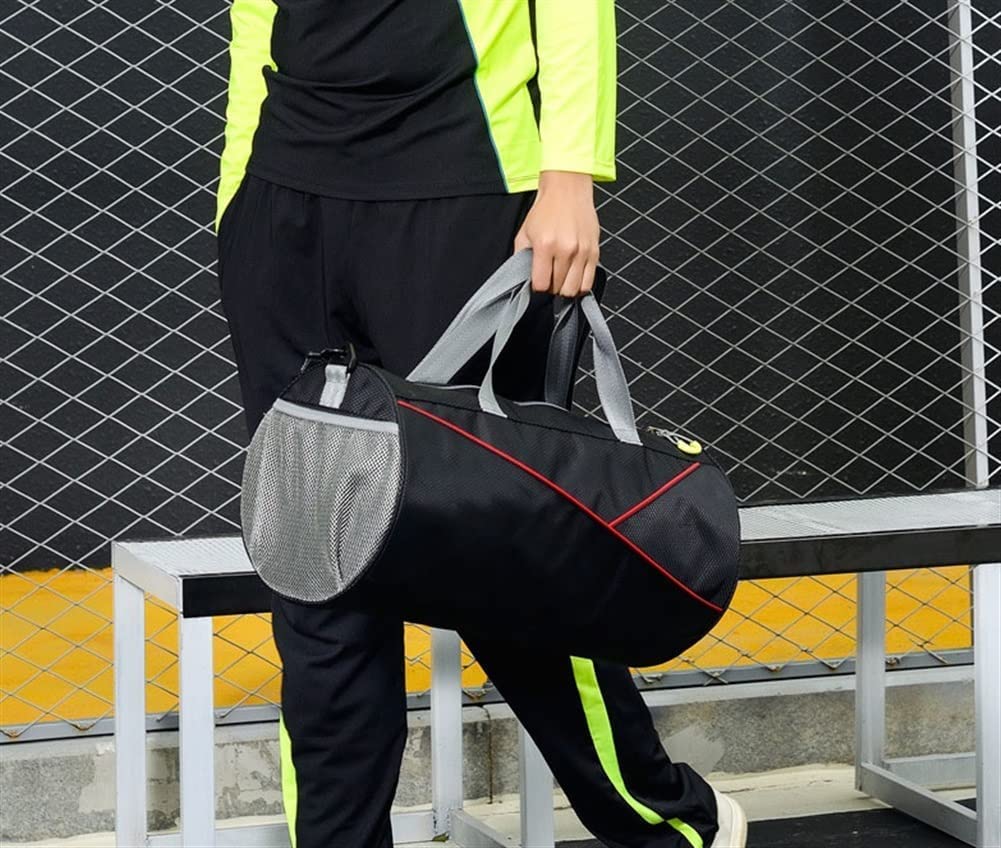QINERSAW Gym Bag for Women & Men - Sports Fitness Bag with Wet Pocket & Shoe Compartment - Perfect for Workout, Gym, Travel & Outdoor Activities